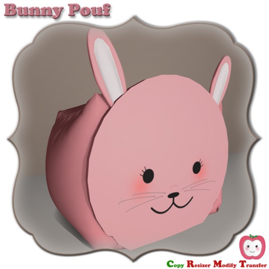 .-{AB}-. Bunny Pouf