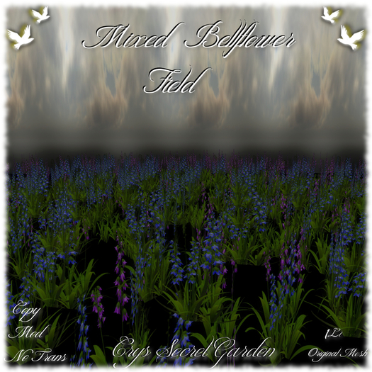 (CsG)Mixed Bellflower Field(Original Mesh)