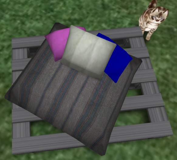 Bed for Cat Grey /  Transfert