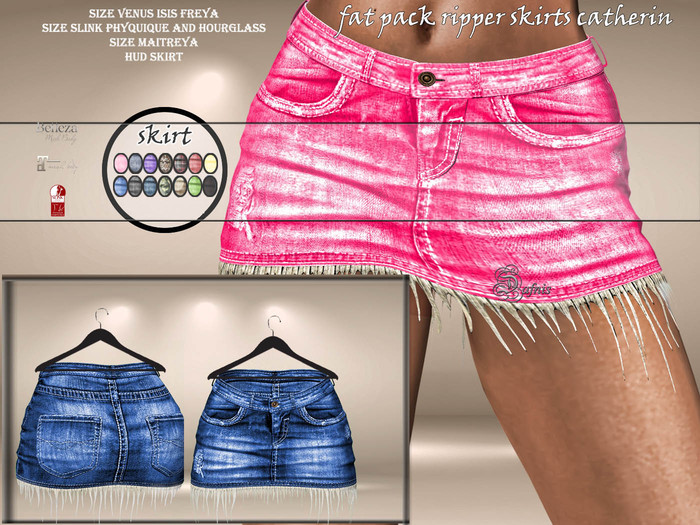 *dafnis fat pack ripped skirts catherin