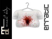 erratic / janelle - crop top / bloody (maitreya)