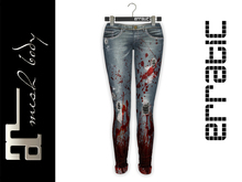 erratic / taylor - denim pants / bloody (maitreya)