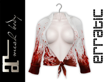 erratic / yvonne - tie-up shirt / bloody (maitreya)