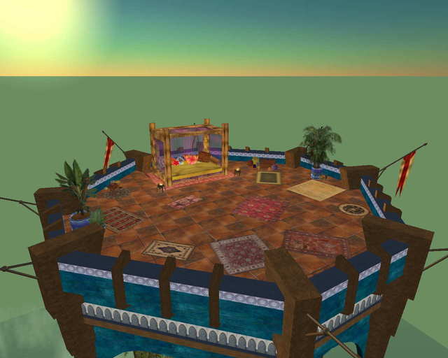 Arabian Fantasy Sky Balcony (Boxed)