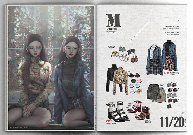 `M.BIRDIE / Mari Look.Shoes caramel RARE
