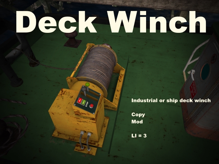 Deck Winch
