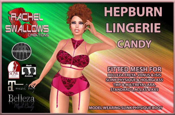RSC HEPBURN LINGERIE DEMO BOXED