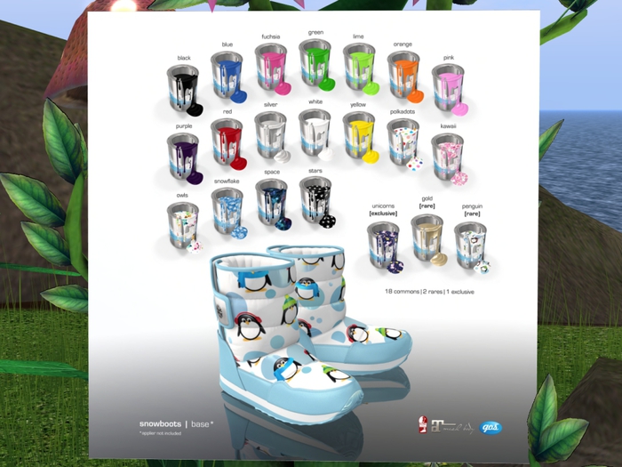 [Gos] Snowboot Applier - [Purple]