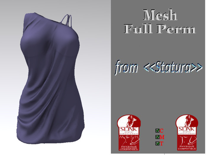 Dress-Drape-Slink-Full Perm DEMO