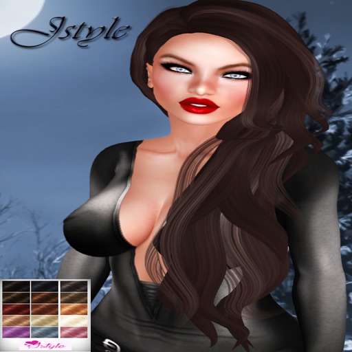 ( JS )::MESH HAIR PACK HUD:: TAHANY MULTICOLOR