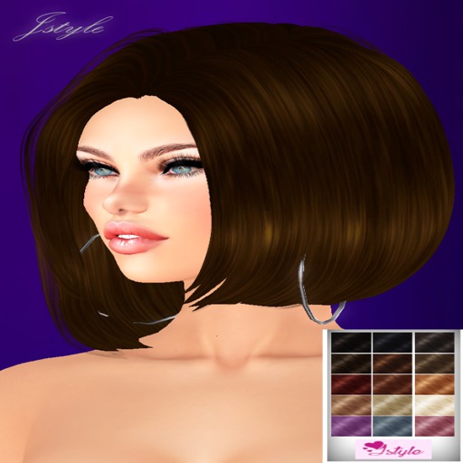 ( JS )::MESH HAIR PACK HUD::SARAH