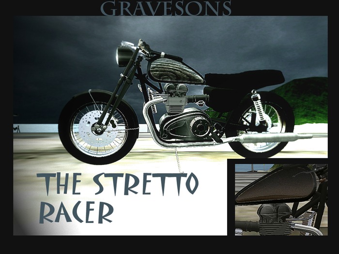 GRAVESONS- THE STRETTO RACER boxed