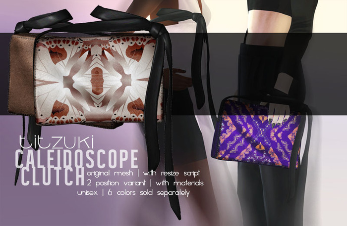 titzuki : caleidoscope clutch / insert