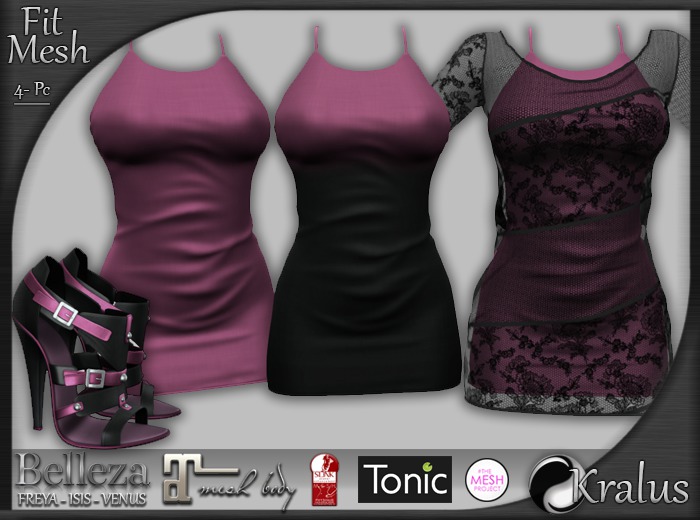 ::KRALUS:: Fit-Mesh : Secrets : Dragonfruit