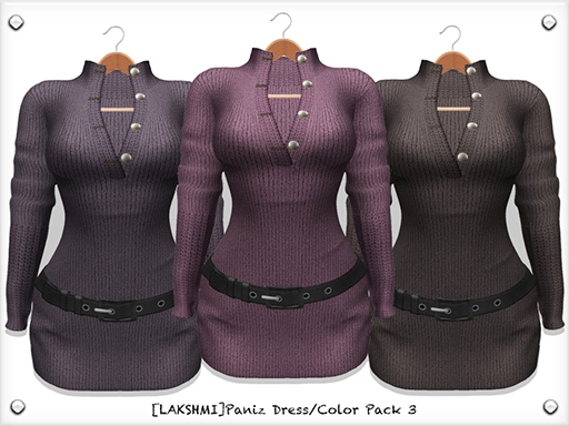 [LAKSHMI]Paniz Dress/Color Pack 3