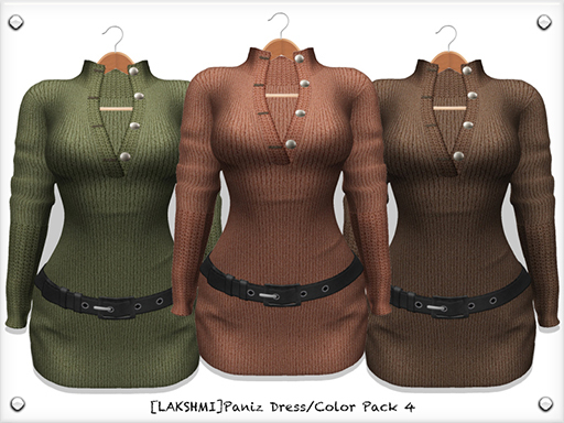 [LAKSHMI]Paniz Dress/Color Pack 4