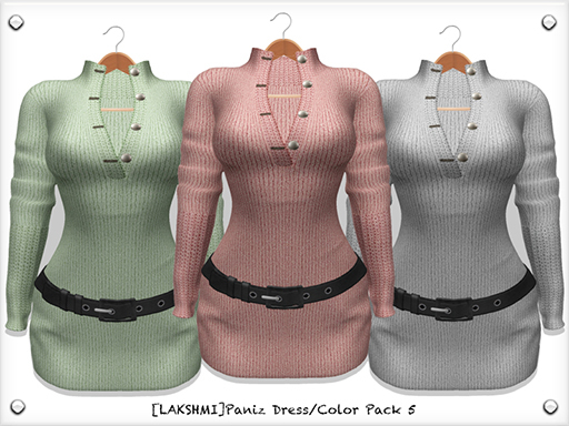 [LAKSHMI]Paniz Dress/Color Pack 5