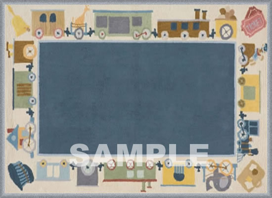 Train Rug  