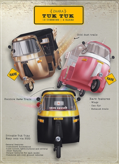 Zaara : 4 Tuk Tuk *Mai Thai*