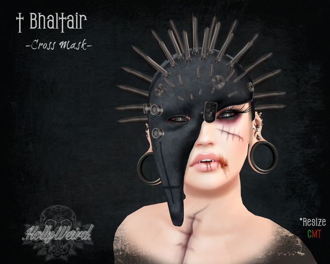 .HW. Bhaltair - Cross Mask (wear)