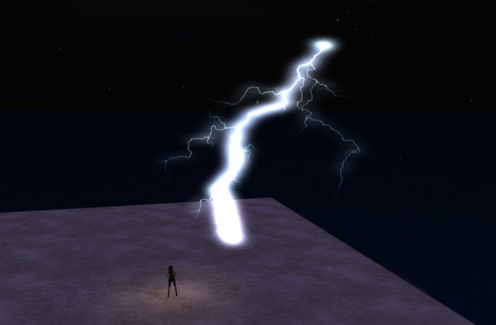 Lightning strike