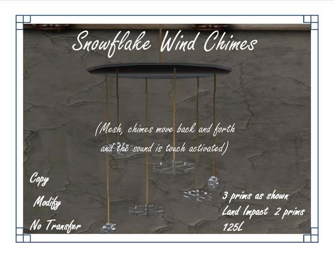 Snowflake Chimes