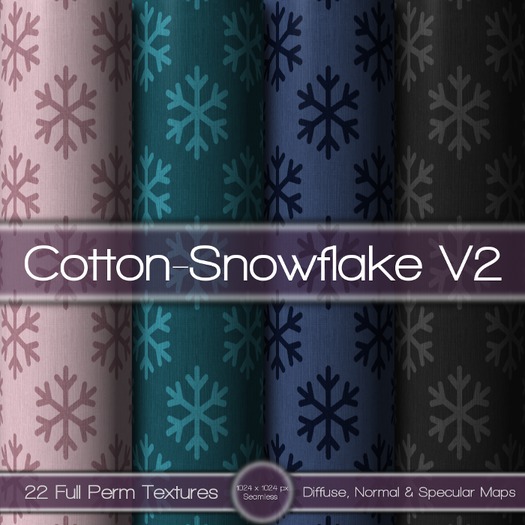 {L} Cotton-Snowflake V2