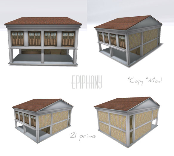 Hazel Store Asian Art Style (Mesh)