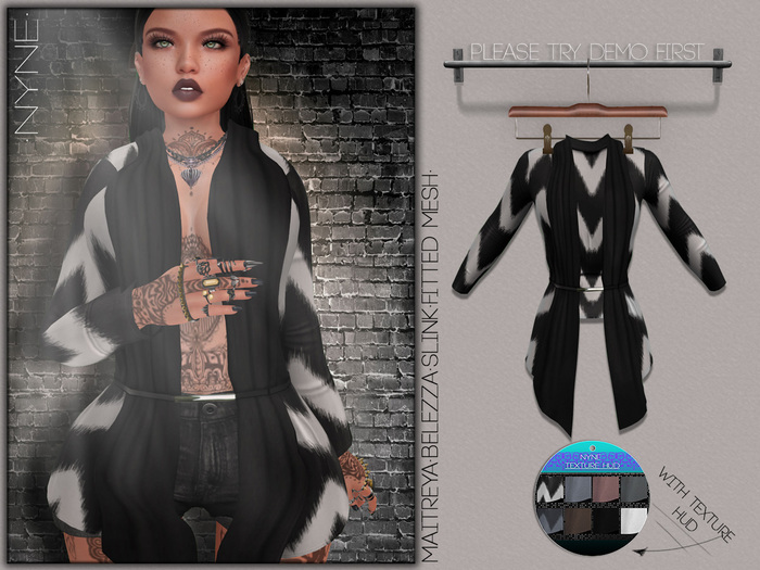 [NYNE] Cardigan with Hud (unpack me)