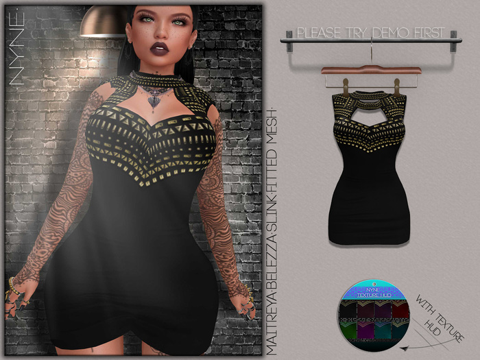 [NYNE] Cutout Dress with Hud (unpack me)