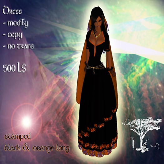 Long Witch dress