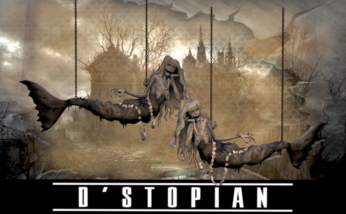 D'STOPIAN // Mummified Mermaid Hanging Around