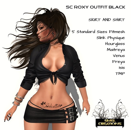 SC Roxy Outfit Black