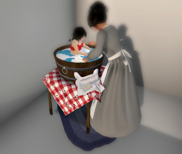 Victorian Toddleedoo BathTub Box