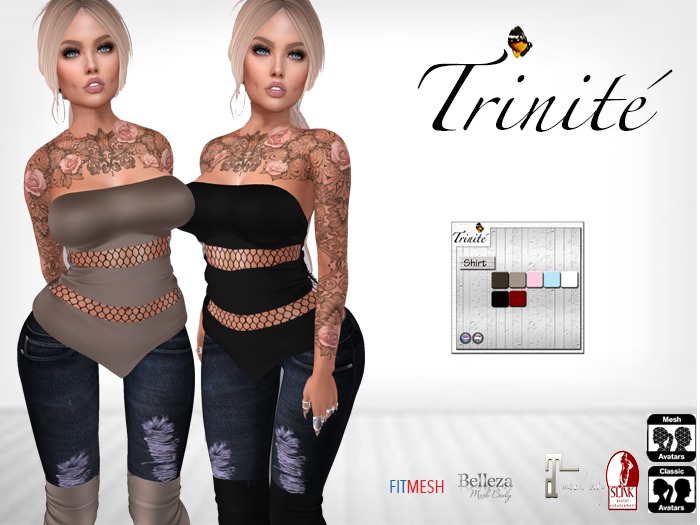 Trinite Astrid Bandana Top Cutup