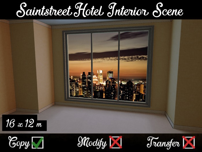 Saintstreet Hotel Interior Scene (Boxed)  (Add me to unpack)