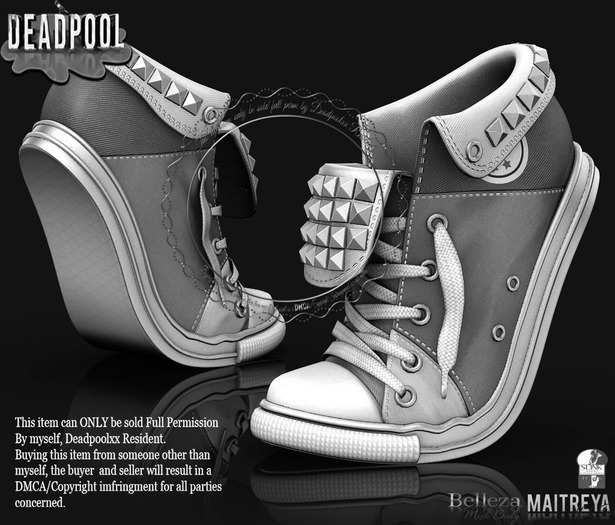 ** DEMO** STUD TIP TOE SLINK RIGHT