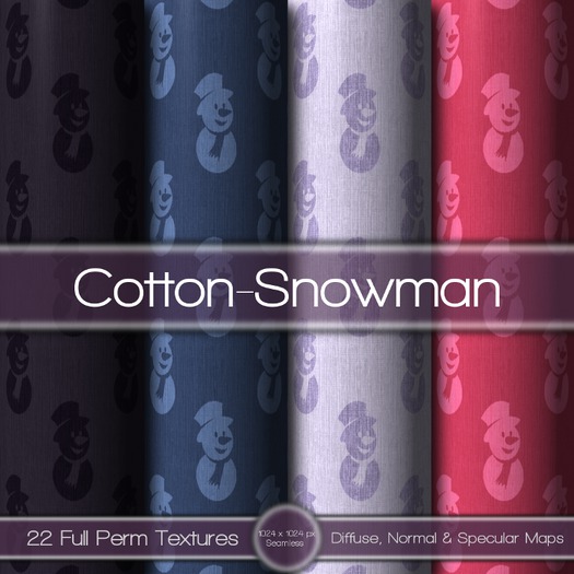 {L} Cotton-Snowman