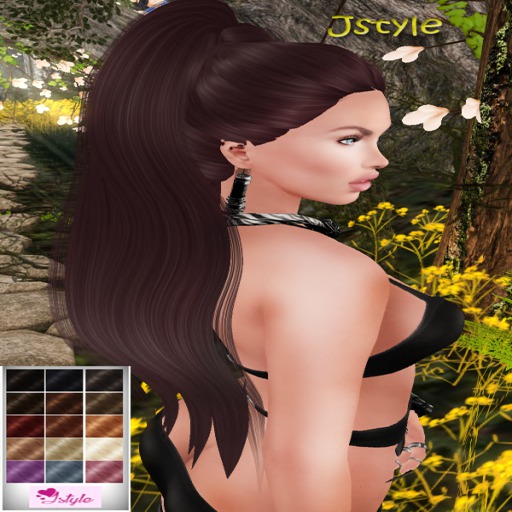 ::MESH HAIR PACK HUD::JESSICA MULTICOLOR
