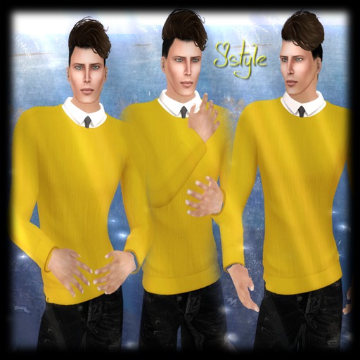 MESH OUTFIT YELLOW MAN JSTYLE