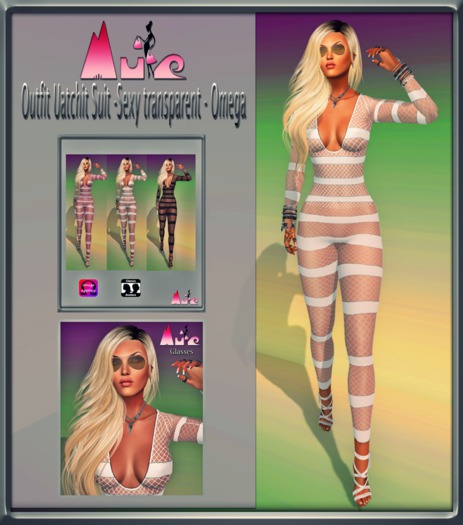 Outfit Uatchit Suit -Sexy transparent - Omega
