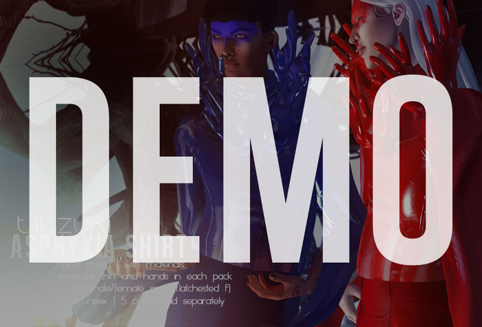 titzuki : asphyxia shirt / DEMO