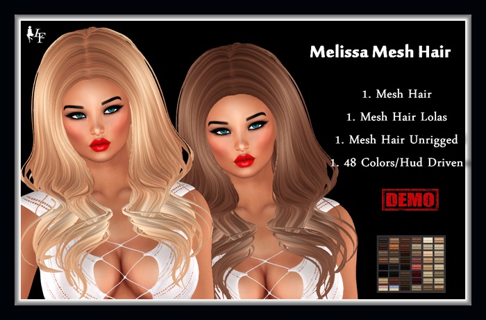 *LF* DEMO Melissa Mesh Hair