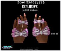 BOW BRACELET SLINKS CASUAL SIZE 10