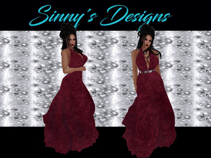 ~SD~SWEET RED VELVET GOWN