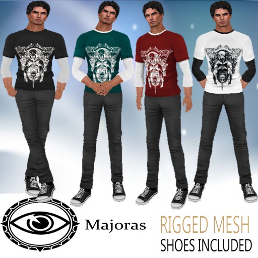 Majoras Gothic T-Shirt Outfit