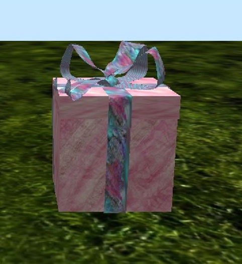 Customizable gift box with HUD