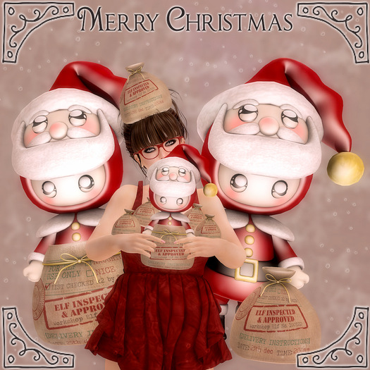 * Merry Christmas * Pink Cuddle RARE