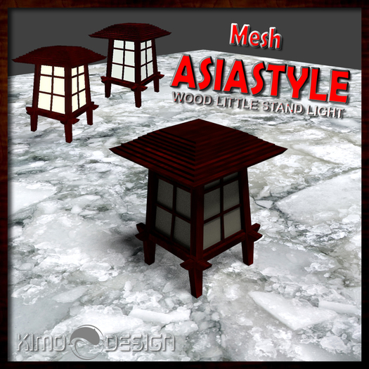 Asia Style tiny Stand Lamp