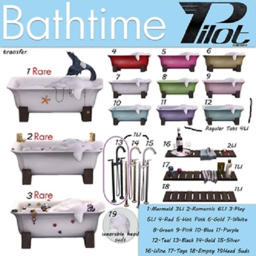 PILOT - Bathtime [ Hot Pink ]